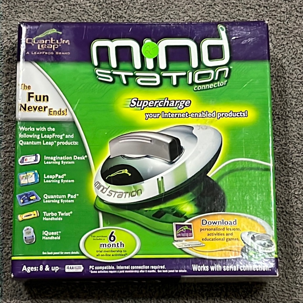 Quantum Leap Mind Station Connector New Sealed